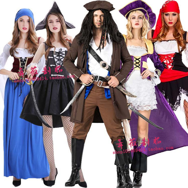 Halloween costumes for adults Captain Jack Sparrow costumes
