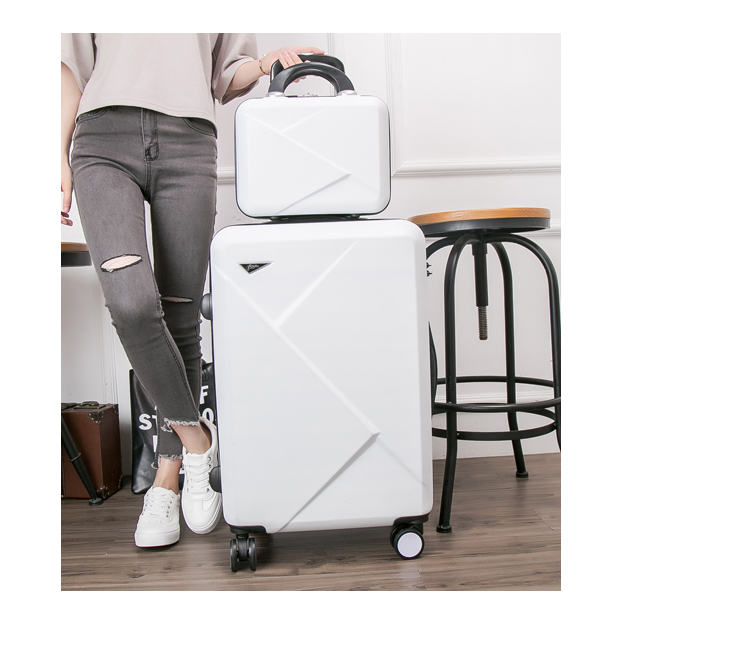 Trường hợp xe đẩy màu đỏ của hồi môn lễ cưới hộp phổ biến bánh xe vali nam và nữ hành lý mật khẩu sinh viên 20 inch 26 thủy triều vali 20 inch