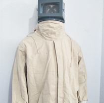 Sandblasting clothing top split canvas sandblasting polishing protective clothing sandblasting clothing spray painting protective clothing sand protection