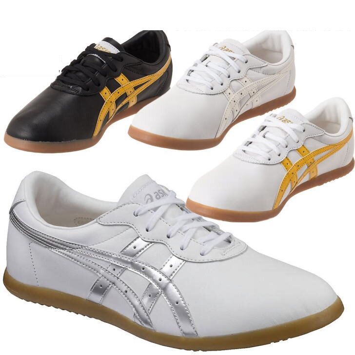 Japanese Asics Arthurian Classic men and women professional leather professional tai chi shoes towu013