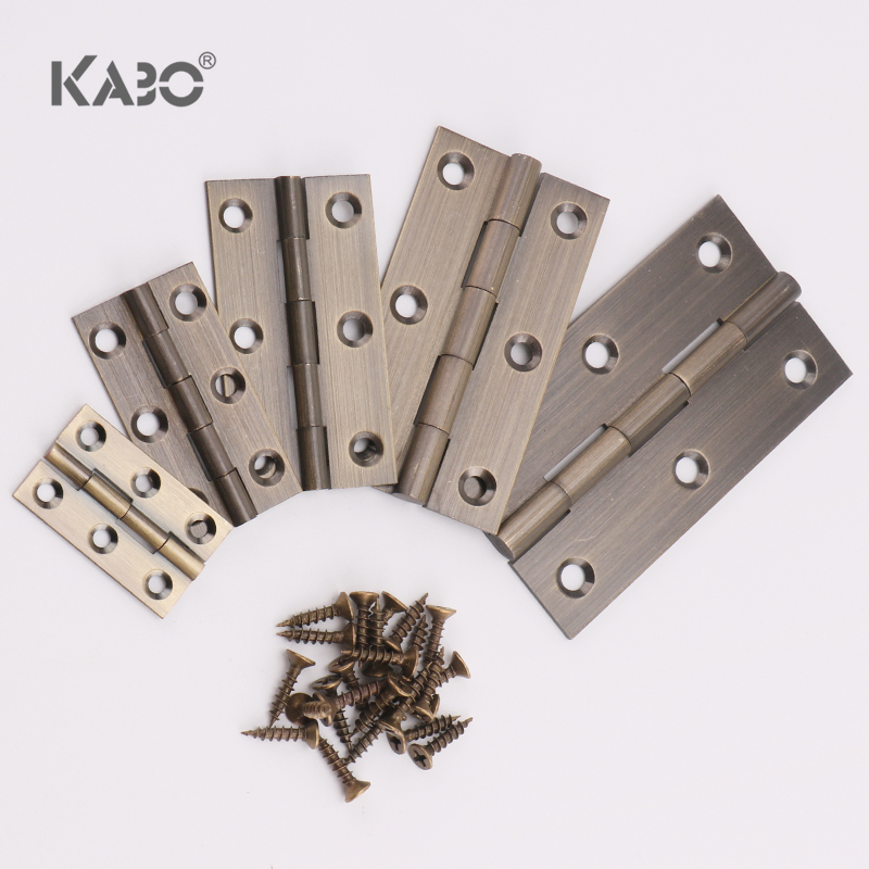 Mini Hinge, All-Copper Cabinet Door Window Small Hinge, Brass Door and Window Hinge, Pocket Folding Hinge for Luggage, Piano, Gift Box Hinge