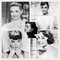 Angel Audrey Hepburn European and American character photography high-definition pictures black and white retro nostalgic old photos high-definition material