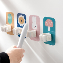 Cute Cartoon Powerful Viscose Mop Hook Free of perforated bathroom mop frame sweep to hold the cassette mop clip