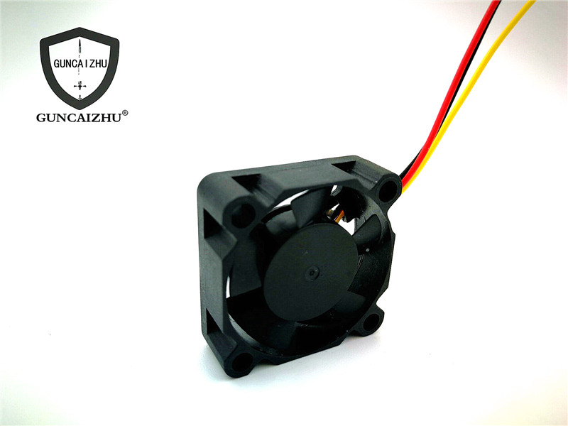 New 3510 3010 2510 hydraulic 3.5/3/2.5cm motherboard graphics card 12V three-wire speed measuring cooling fan