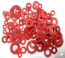 (M3M8M10M12M20M27) Insulation Gasket Spacer Red Steel Paper Fast Bar Red Mesons Red Paper Flat Cushion