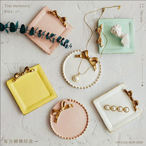 Retro Pallets Photographic Pendulum ornaments Decorative Shooting Nets Red Cake Pendulum Flapping the Wind Baby Photo props