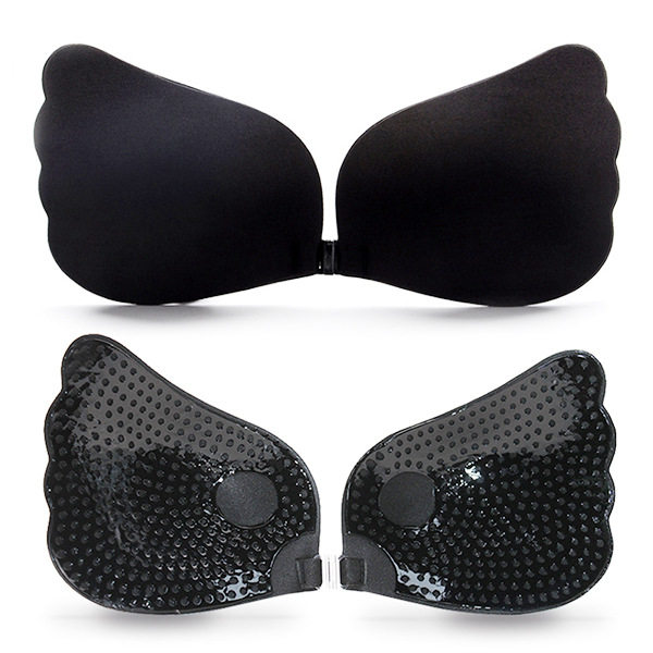 Spot : Invisible on the mango - type chest with a label silicone bra