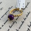 South Africa Shujulai Royal Purple Bead Ring s925/(Xu Yao) AZB14766