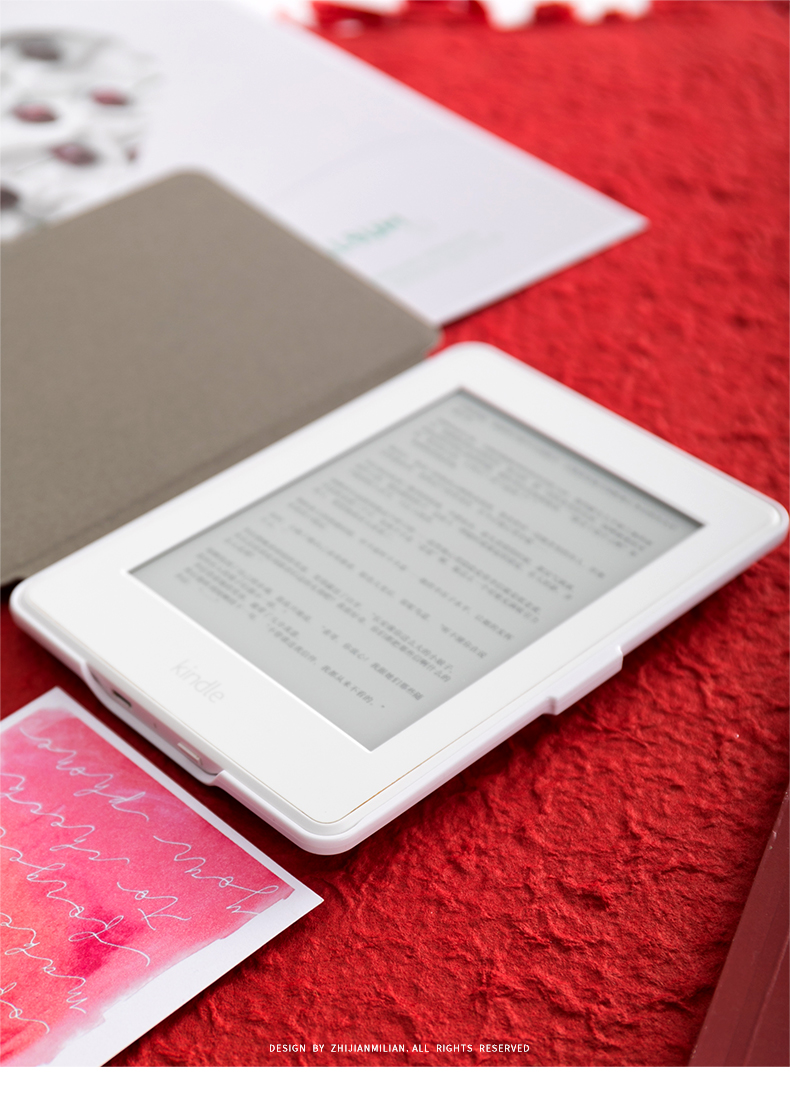 voyage Kindle bảo vệ tay áo cô gái dễ thương 958 Amazon e-book reader paperwhite1 558 nhà ở 2 3 da mỏng thương hiệu nổi tiếng mới kpw4 - Phụ kiện sách điện tử ốp ipad air 4
