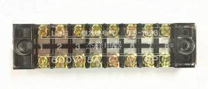 Copper TB-2508 terminal bakelite terminal row 8-bit 25A terminal wire connector