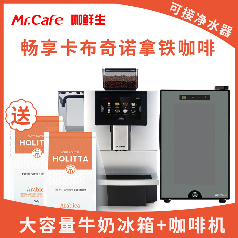 Dr. Coffee commercial automatic coffee machine large-capacity automatic water supply to help dining room Italian-American F11Big Plus