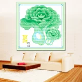 Bai Cai Nafu Cabbage Print Line Line Line Вышитая вышиваемая вышивка простая вышивка маленькая окрашенная китайская учебная комната Дети Дети