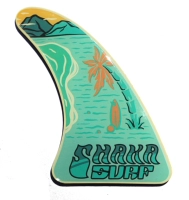 Зеленый хвостовой плавник