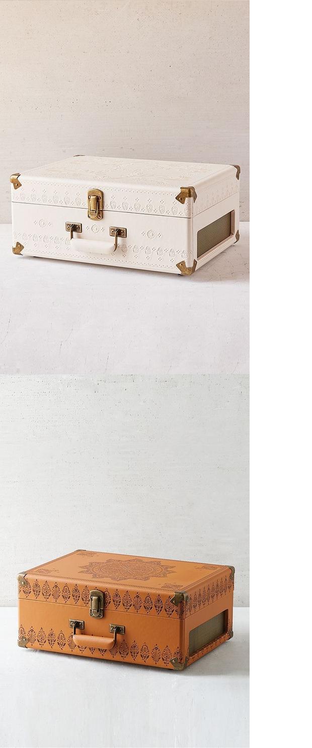 Hoa Kỳ mua máy ghi âm vinyl ghi âm chung Crosley XUO máy ghi âm cơ khí retro quà tặng Ngày Valentine - Máy hát 	máy nghe nhạc bằng đĩa than	