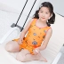 Mẫu phim hoạt hình 6 đến 8 tuổi Áo tắm trẻ em Xiêm Mở lưng váy tam giác bể bơi trẻ em - Bộ đồ bơi của Kid Bộ đồ bơi của Kid