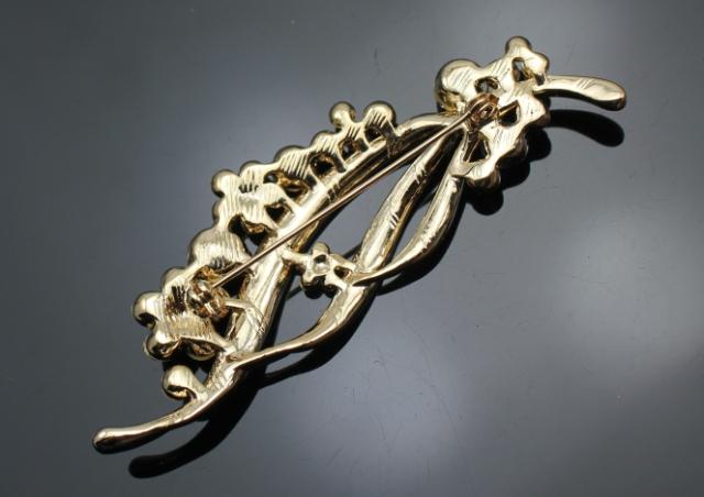 Broche femme en Zircon diamant - Ref 1187920 Image 8
