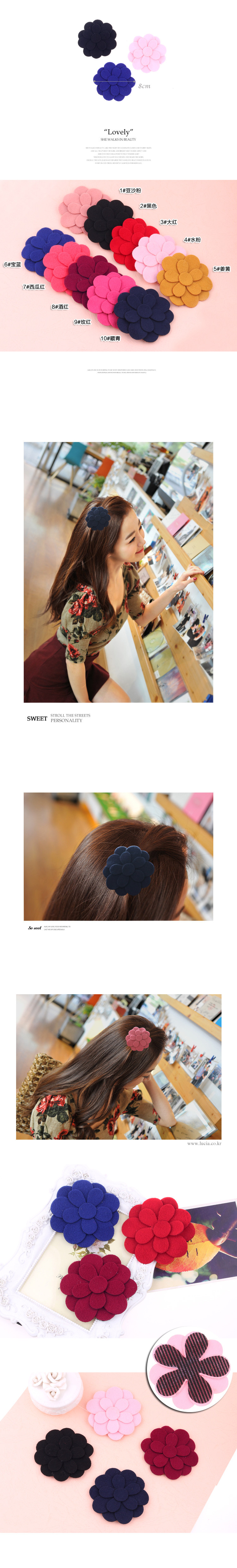 Accessoire coiffure en tissu - Ref 1200522 Image 7