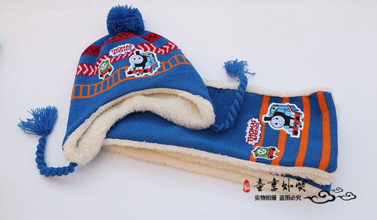 Флисовая детская шапка, шарф, детские удерживающие тепло перчатки подходит для мужчин и женщин, Человек-паук, капитан Америка OTHER / Other 