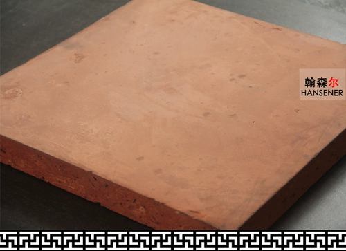 615J Courtyard Tile Art Ploor Tiles Литературная классическая красный кирпичный кирпичный кирпичный кирпичный кирпичный кирпичная плитка анти -тилевые грунтовые плитки