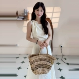 Белое летнее платье без рукавов, летняя весенняя длинная юбка