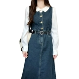 Джинсовый весенний комплект, французский стиль