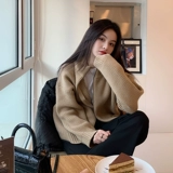 Демисезонный свитер с молнией, демисезонная куртка, трикотажный кардиган, изысканный стиль