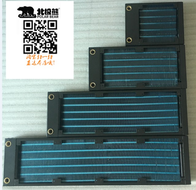 Notebook desktop water-cooled row 120 copper row 240 copper row 360 copper row cost-effective spike pure copper row