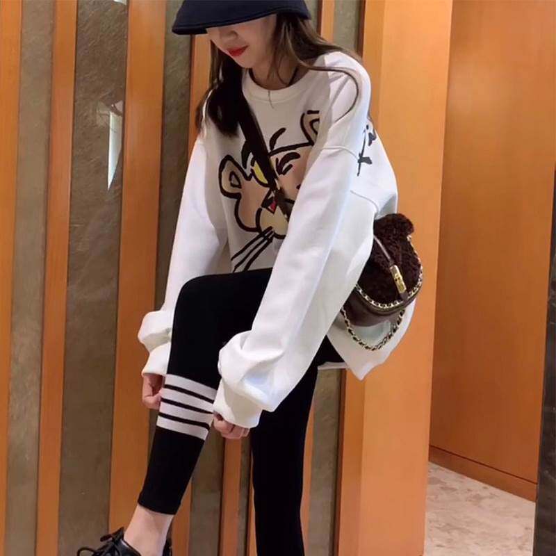 Pregnant woman Wei clothes Spring and autumn clothes Jacket Women's Autumn Clothing Suit Fashion style Loose Long Sleeve Net Infrared out of Leisure Two-style