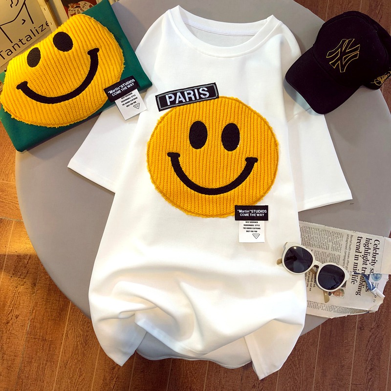 Pregnant woman blouses woman T-shirt short sleeve Summer slim summer clothing T-shirt fashion Stylish Medium Long Version Summer Beat
