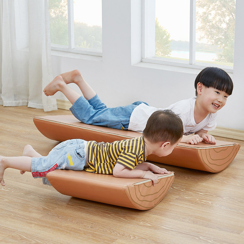 Boutique swing seesaw feel unified early teaching children's foretrial training equipment fitness sports soft bag balance board teaching aids