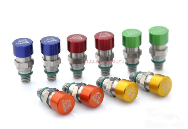 Cross country locomotive T4 T6 accessories T6 deflated valve abandoned screw X6 shock absorbing bleed valve