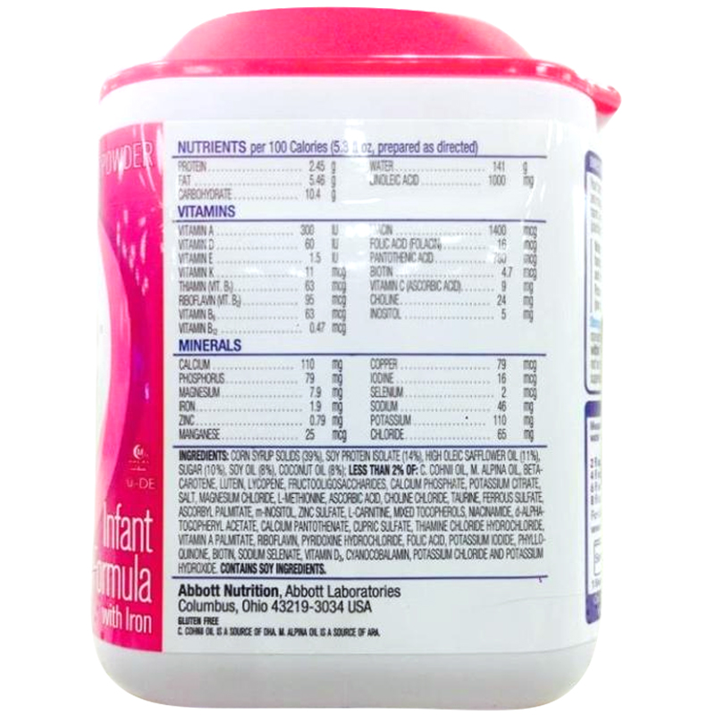 [USD 104.65] U.S. version of Abbott similac soy isomil somilk a section