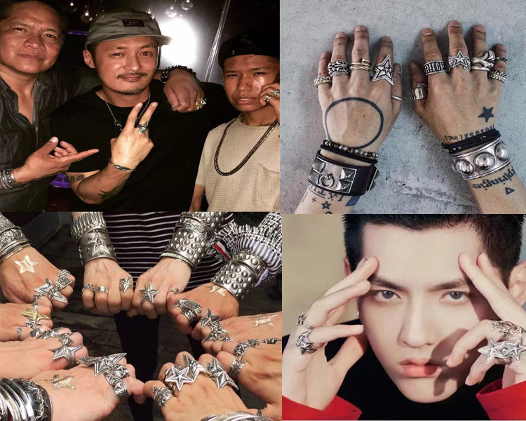 Bague mixte en Argenterie - Ref 3087952 Image 8