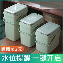 Air conditioning Water Water Bucket Tea Water Barrel Waste Water Barrel Tea Residue Barrel Water Storage Barrel Milk Tea Shop Interior Machinery Home Accessories