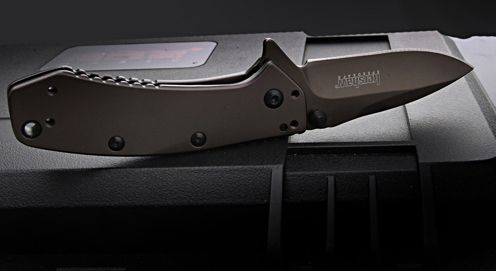 На открытом воздухе кемпинг Складной нож Kershaw Card Show 1555T сабля карман сложить нож mad bull 
