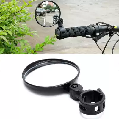 Convex mountain bike mirror Bicycle field of view wide-angle convex mirror Riding equipment accessories Bicycle rear mirror