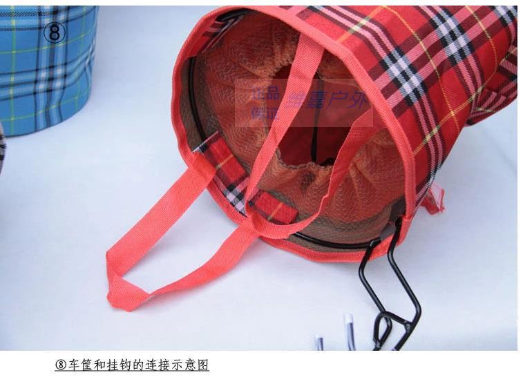 Panier pour vélo WEIJIA en toile - Ref 2257596 Image 53