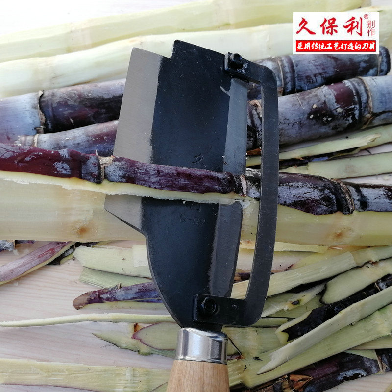 Kubaoli sugarcane knife peeling sugarcane skin knife household commercial sugarcane artifact Kubaoli sugarcane knife peeling knife