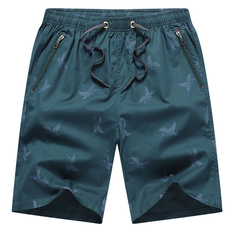 Quần short đi biển 5 điểm quần cotton rộng rãi quần bò nam đẹp