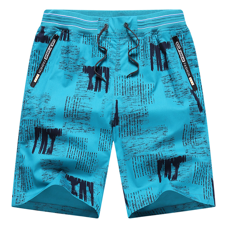 Quần short nam 5 điểm đi biển quần cotton rộng mặc cộng với phân bón XL nhà giải trí quần mùa hè quần kaki nam