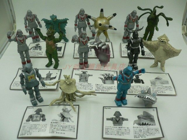 FURUTA Box Egg Big Iron Man Earth Stationary Day Iron Man GR-2 Monster Model Model