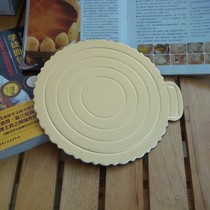 6 inch 8 inch 10 inch round square curtain card mat cake tray cake mat 24 5CM baking tool