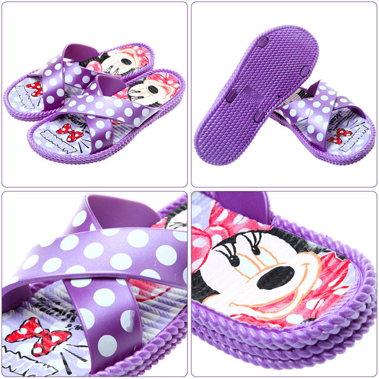 Pantoufles enfants DISNEY pour été - semelle plastique - Ref 1034981 Image 14