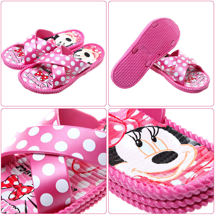 Pantoufles enfants DISNEY pour été - semelle plastique - Ref 1034981 Image 8