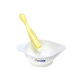 Newborn bowl and spoon set baby silicone soft spoon 0-6-18 months baby small bowl small spoon complementary food bowl feeding water