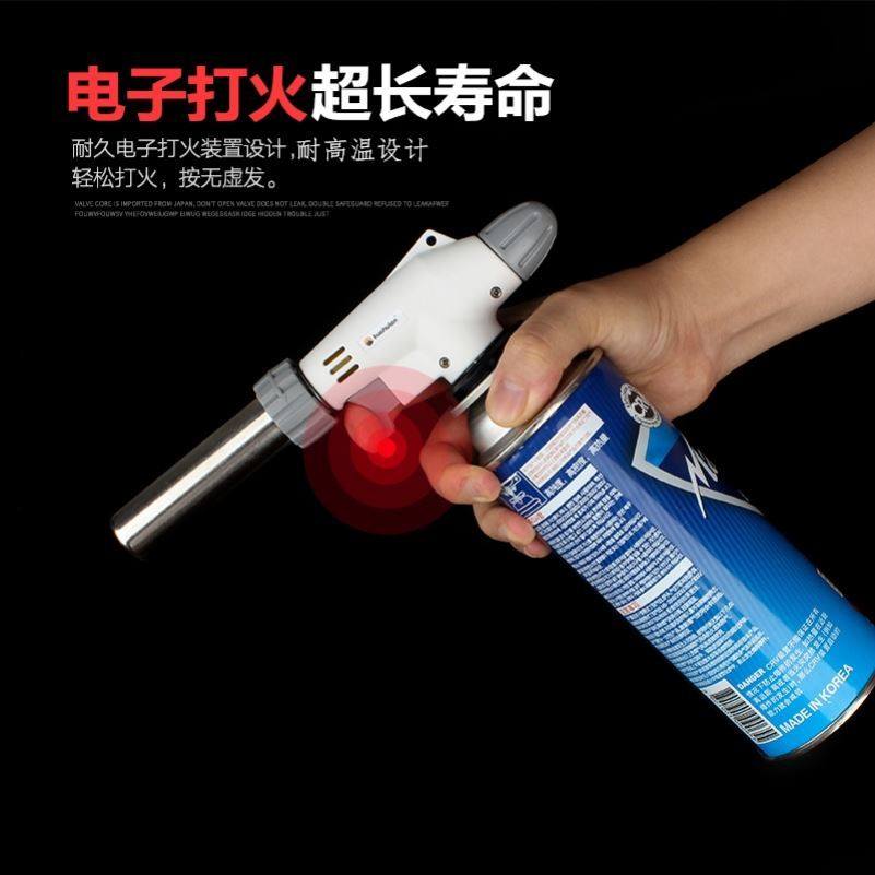 Portable spray gun hairpin type spray fire gun burning pig hair baker welding gun igniters spray lamps spray gun fire guns