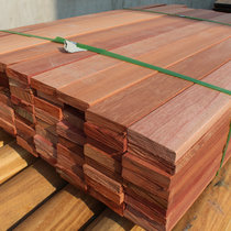 Willow Eucalyptus Floor Outdoor Pineapple Anticorrosive Solid Wood Plank Mountain Camphor Wood Board Wooden Square Hardboard Handrail Customization