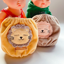 Baby Sleeves Childrens Cute Small Sleeves Infant Cartoon Anti-fouling Short Sections 1-2-3-5-6 Years Old Childrens Sleeves