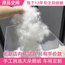 (Boutique velvet) duvet 95 white goose down thick winter quilt double quilt quilt single children spring and autumn quilt