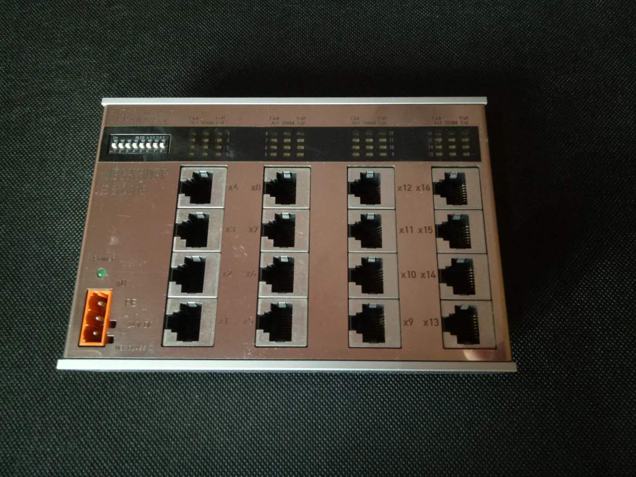 German fold for the BECKHOFF Ethernet switch ES2016-0000-Taobao